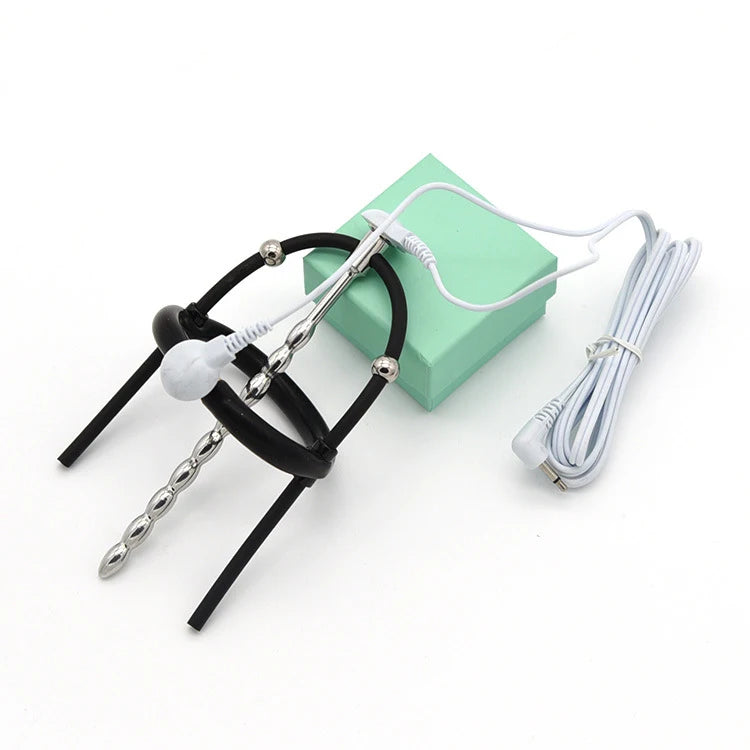 Electro Shock Penis Ring & Urethral Stimulator