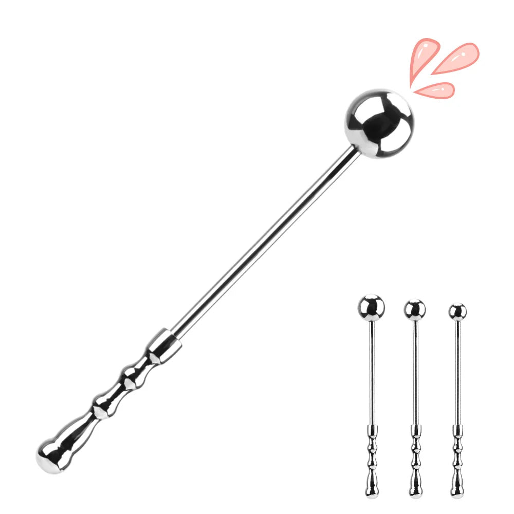 Metal Ball Stainless Steel Anal Plug