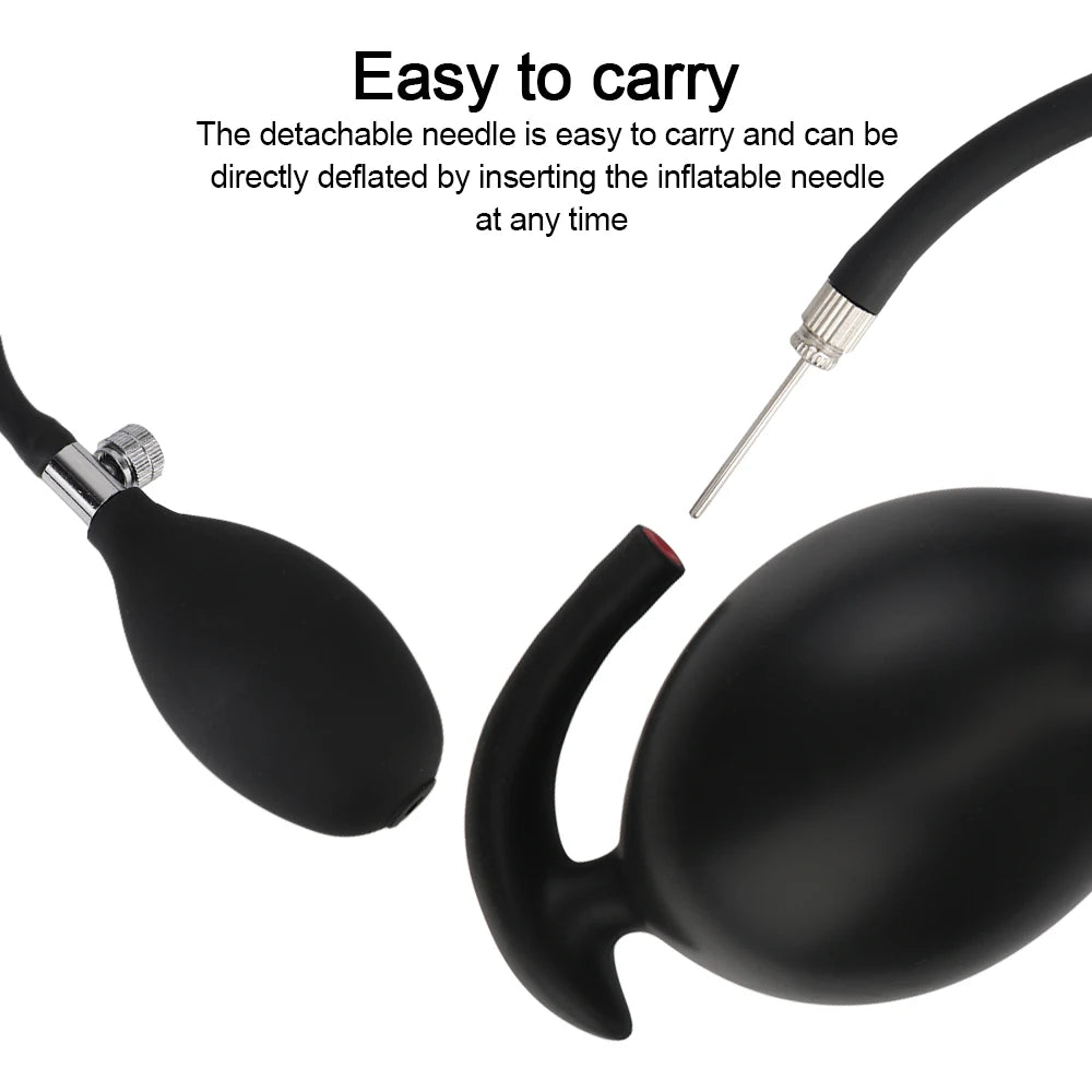 Inflatable Butt Plug Anal Dilator