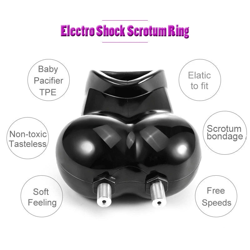 Electro Shock Penis Ring & Urethral Stimulator