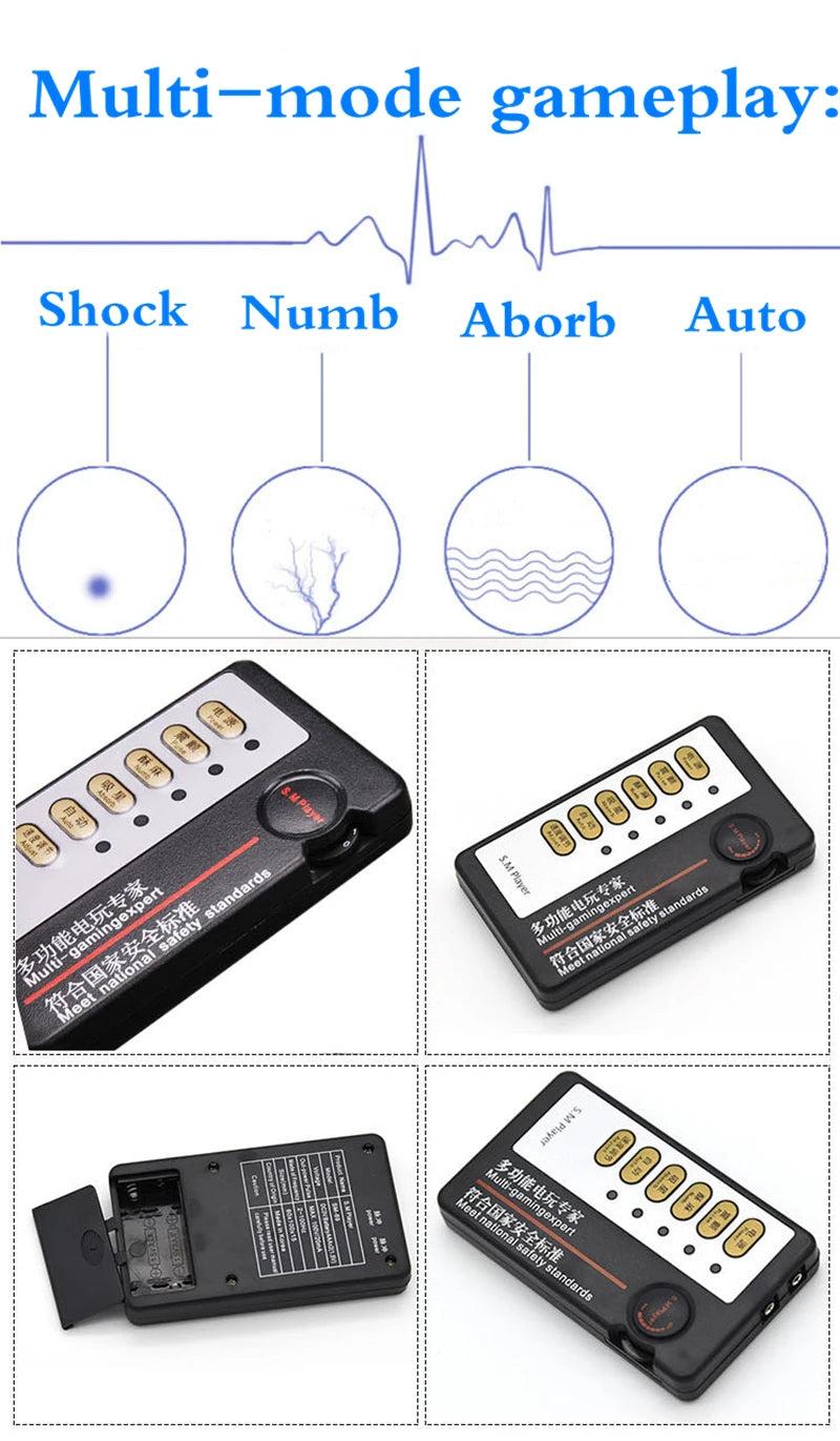 Electro Shock Penis Ring & Urethral Stimulator
