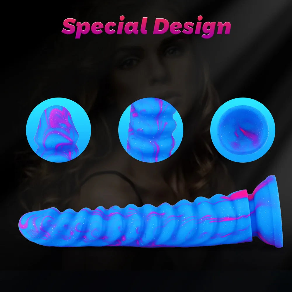 Large Silicone Dildo Anal Plug