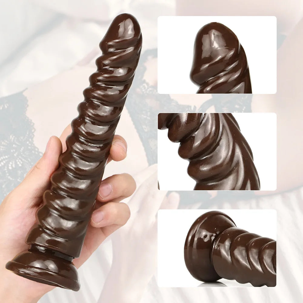 Large Silicone Dildo Anal Plug