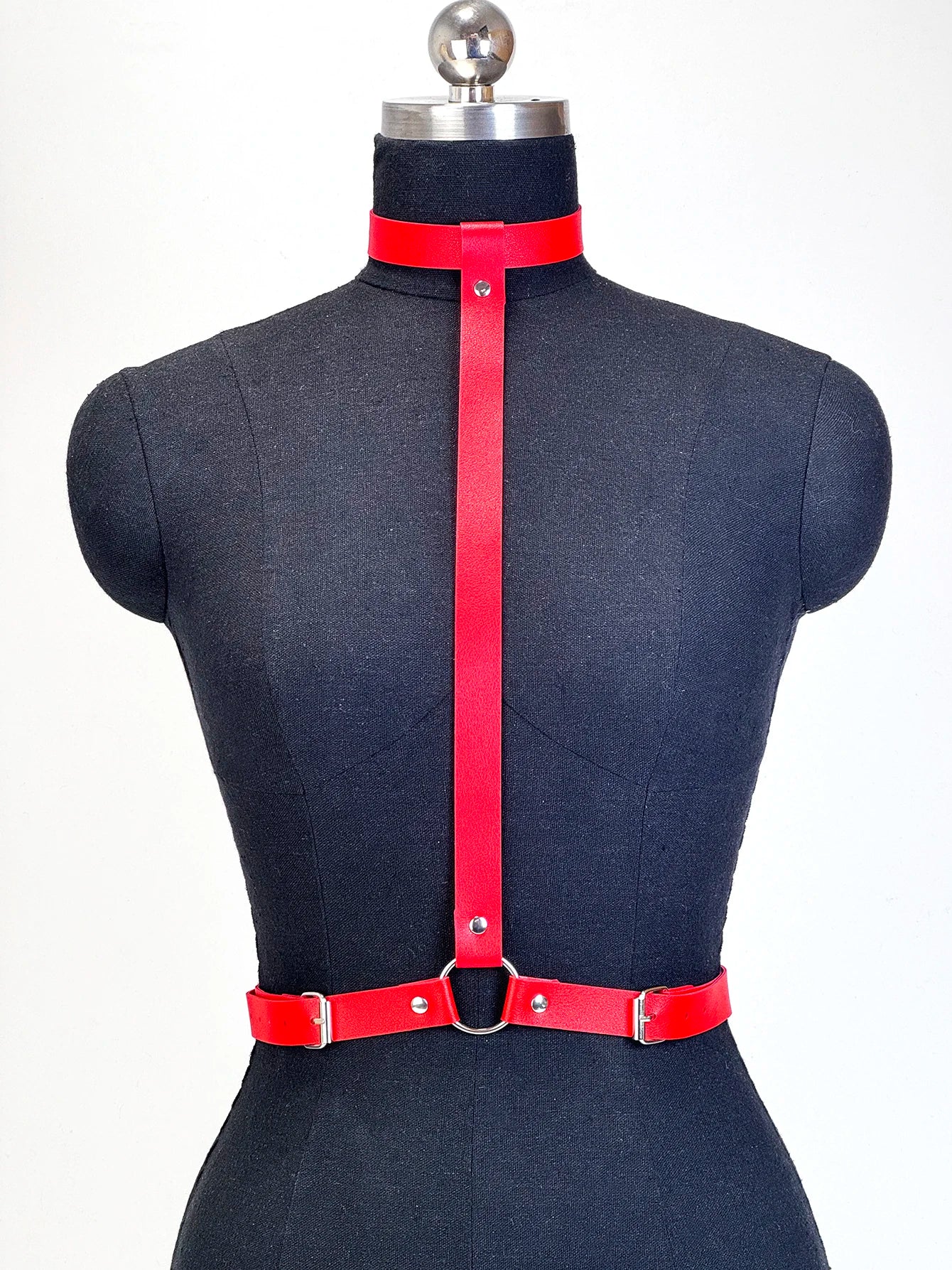 Leather Chest Harness Belt