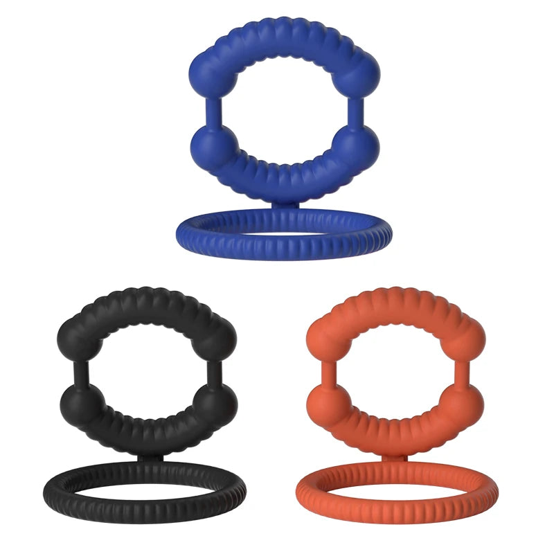 Silicone Cock Ring – Erection Enhancer & Delay Aid for Men