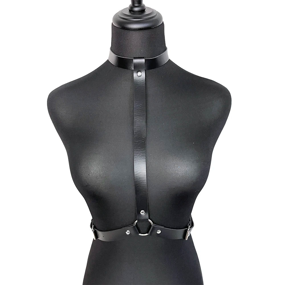 Leather Chest Harness Belt