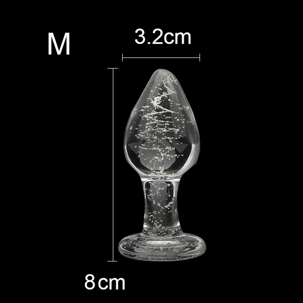Glass Anal Plug