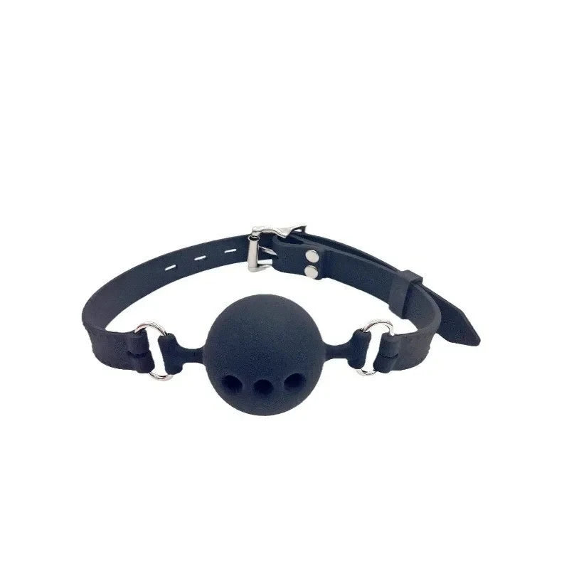 Silicone Ball Gag with Adjustable Strap