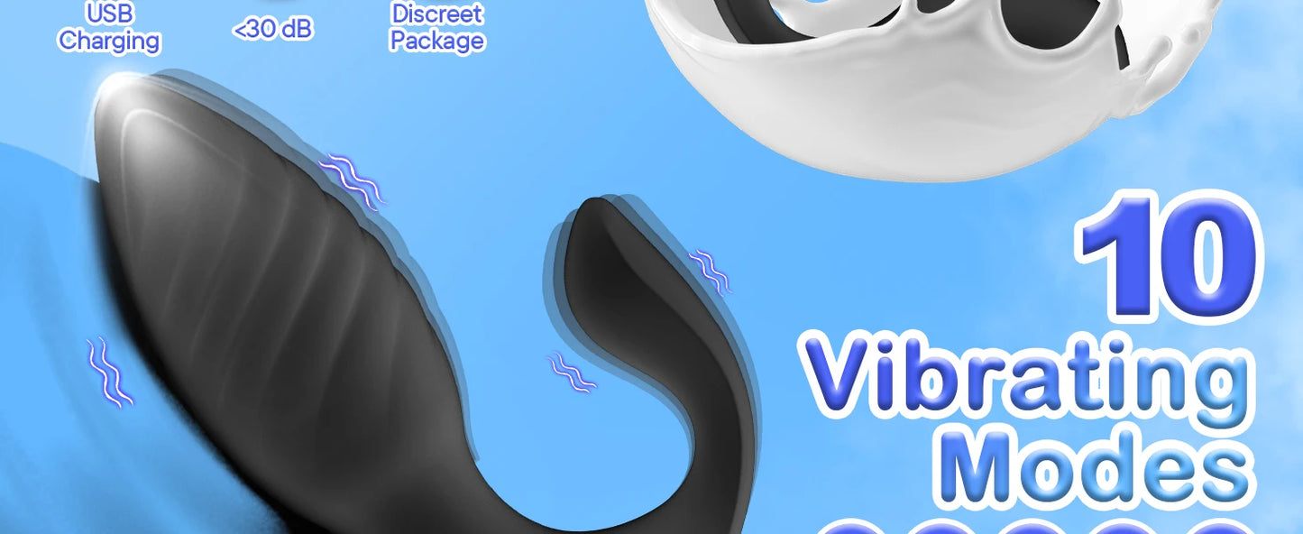 Dual Motor Anal Plug