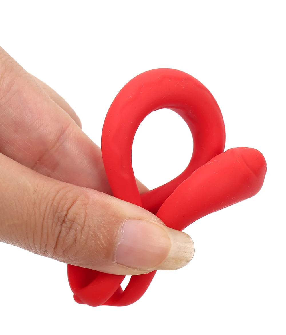 Silicone Cock Ring – Erection Enhancer & Delay Aid for Men