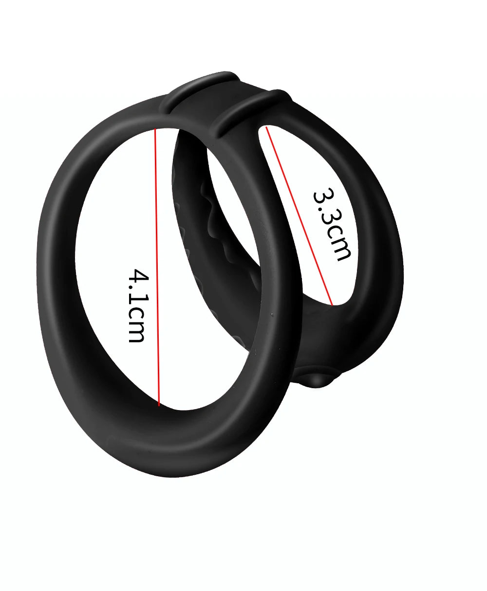 Silicone Cock Ring – Erection Enhancer & Delay Aid for Men