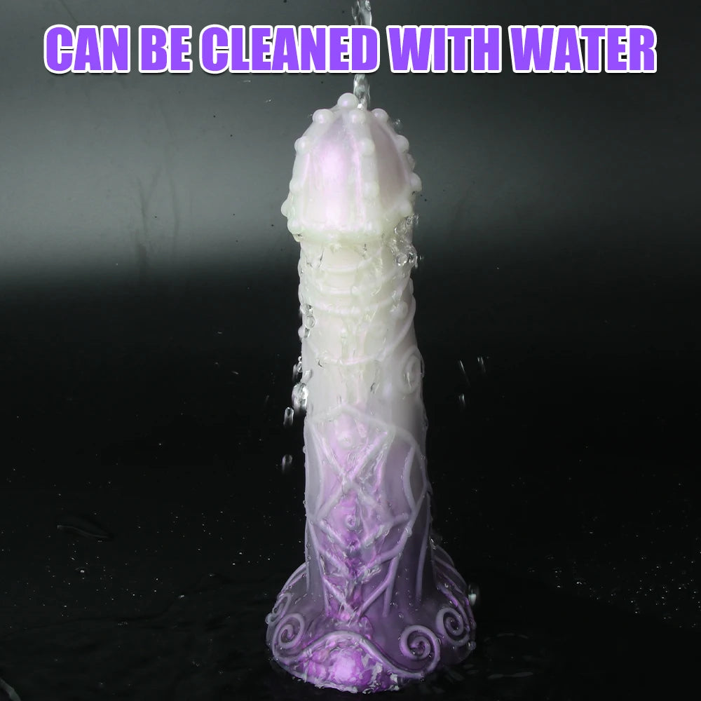 Huge Monster Dildo with Raised Texture