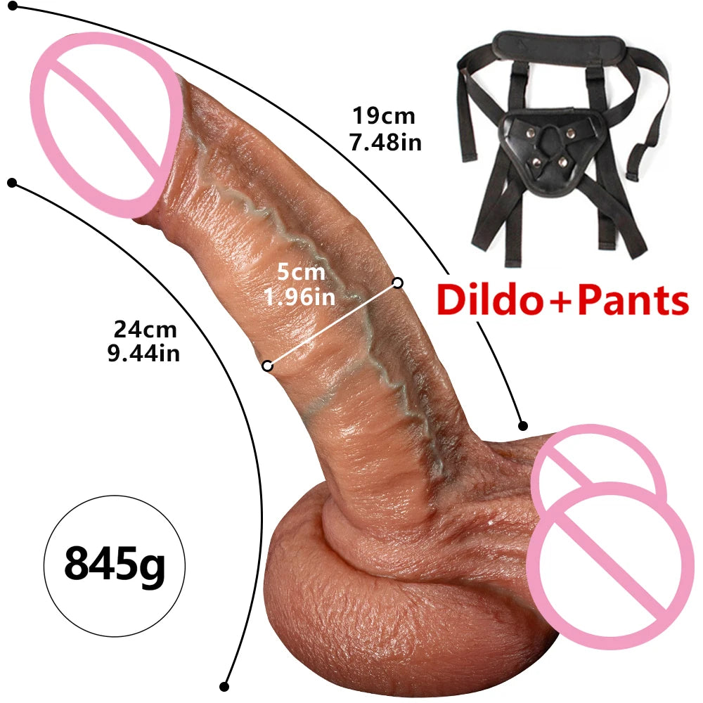 Super Big Realistic Dildo with Suction Cup