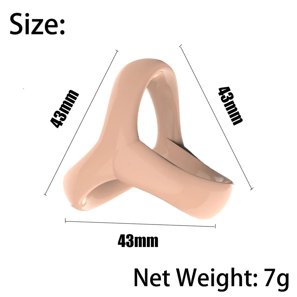 Silicone Cock Ring – Erection Enhancer & Delay Aid for Men