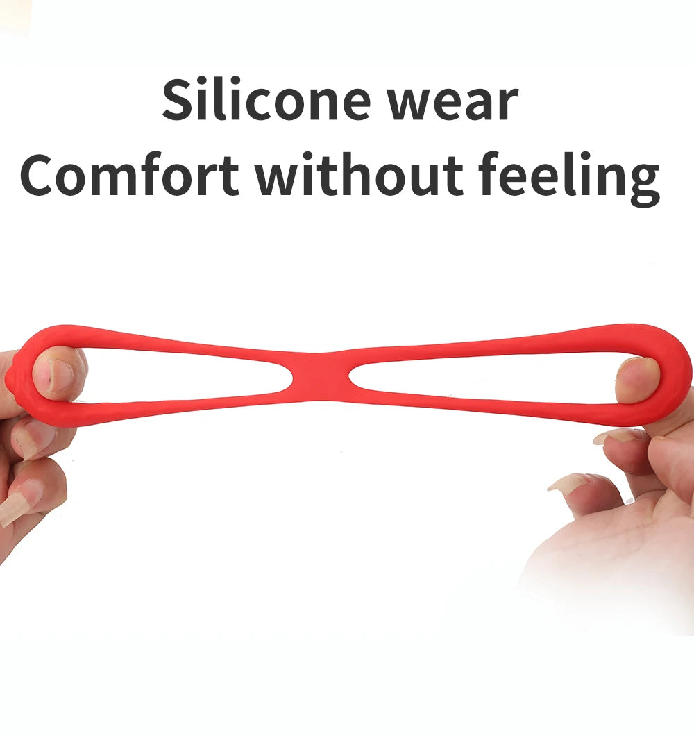 Silicone Cock Ring – Erection Enhancer & Delay Aid for Men