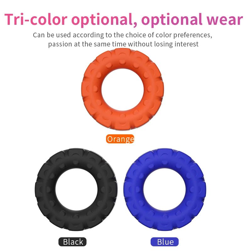 Silicone Cock Ring – Erection Enhancer & Delay Aid for Men