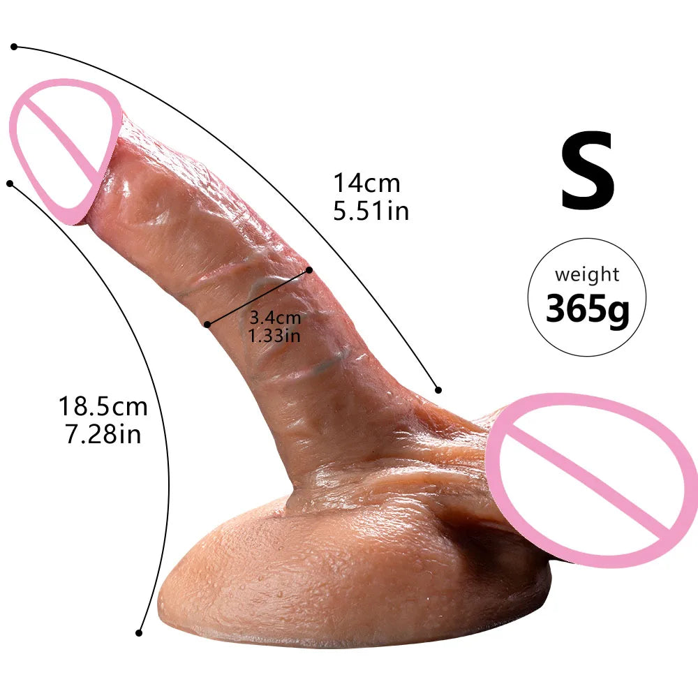 Super Big Realistic Dildo with Suction Cup