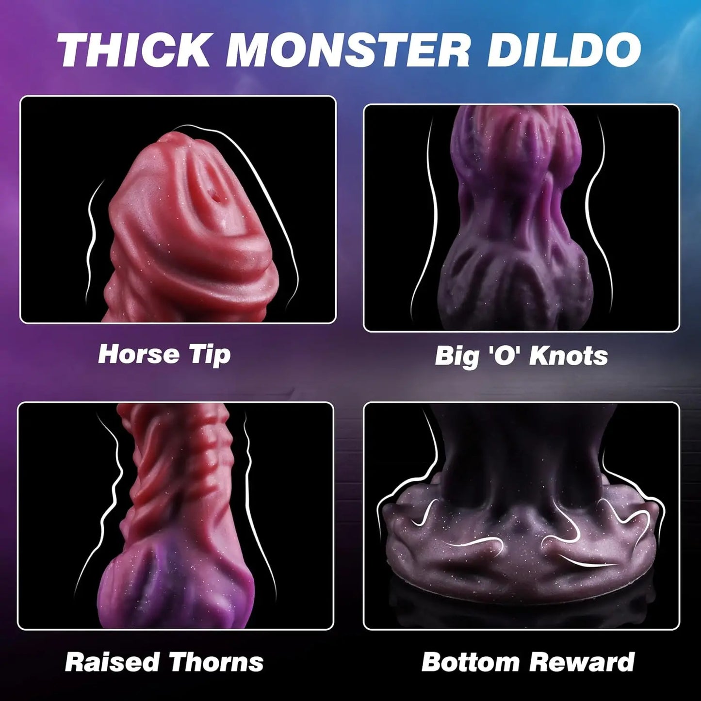 Monster Fantasy Squirting Dildo