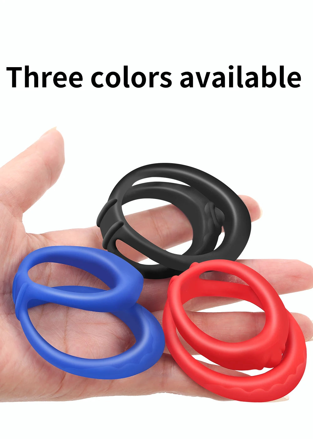 Silicone Cock Ring – Erection Enhancer & Delay Aid for Men