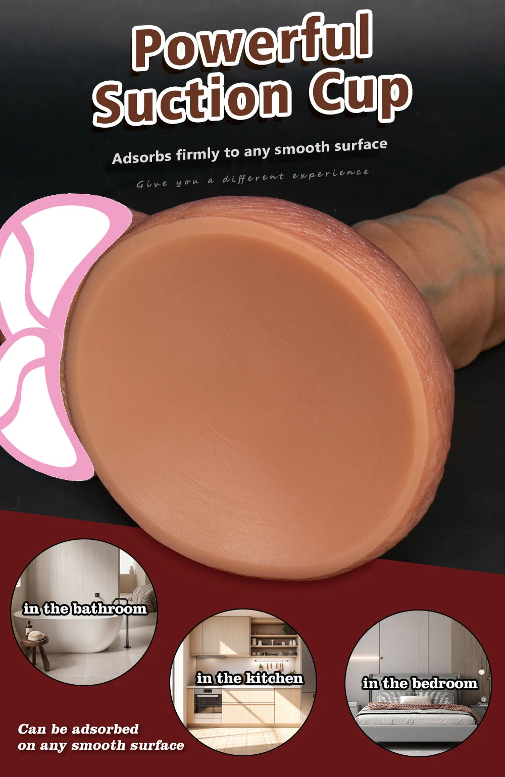 Super Big Realistic Dildo with Suction Cup