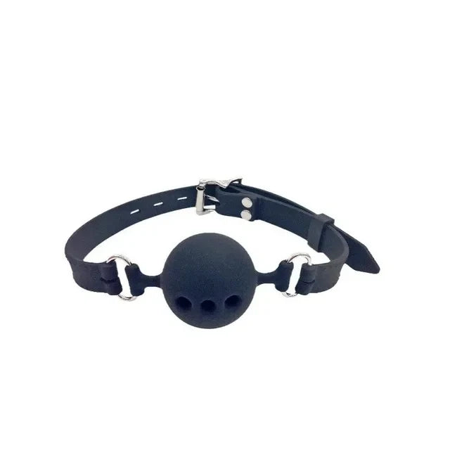 Silicone Ball Gag with Adjustable Strap