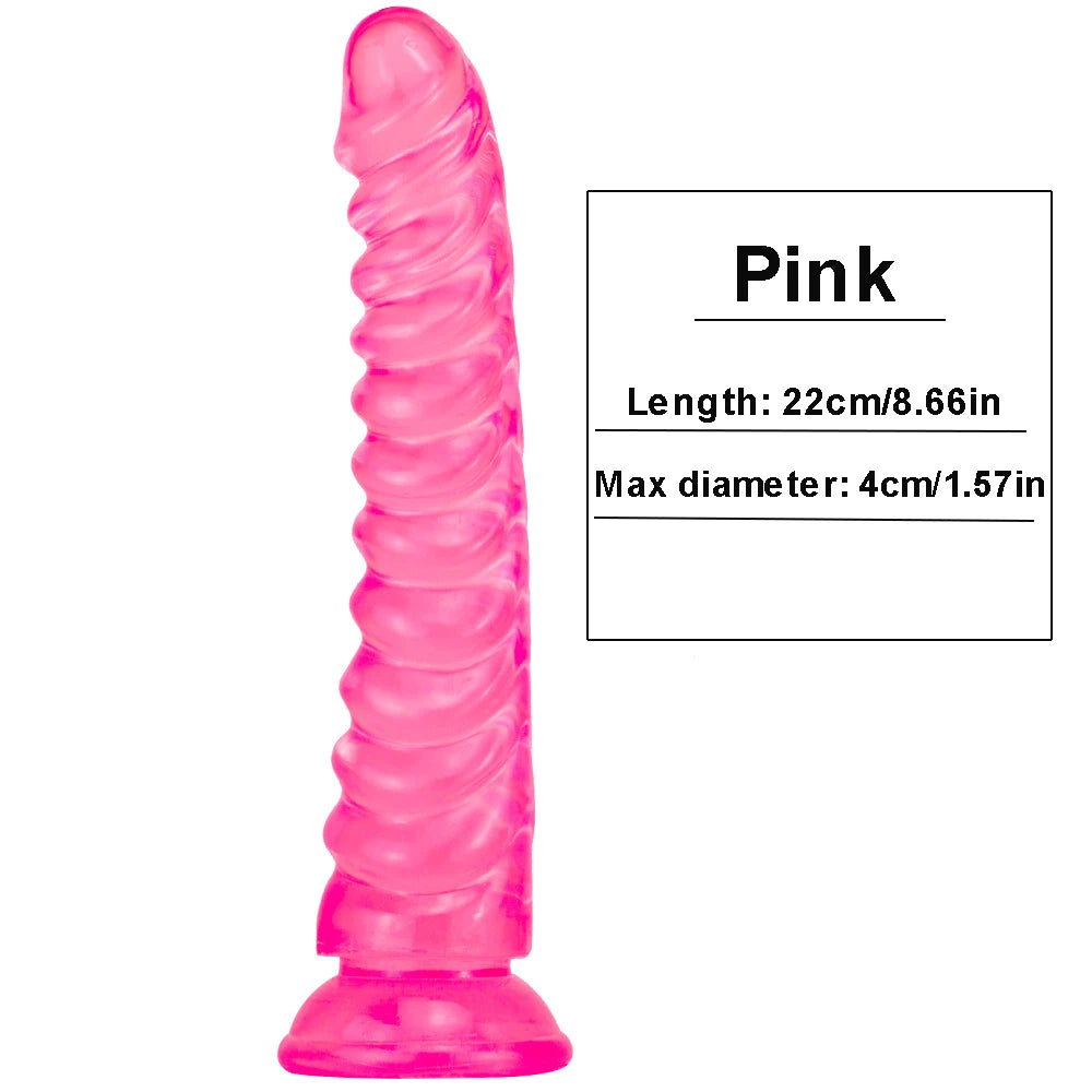 Large Silicone Dildo Anal Plug