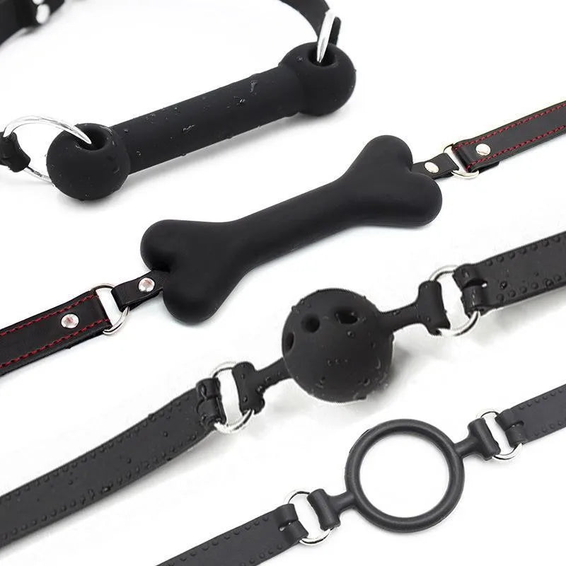 Silicone Ball Gag with Adjustable Strap