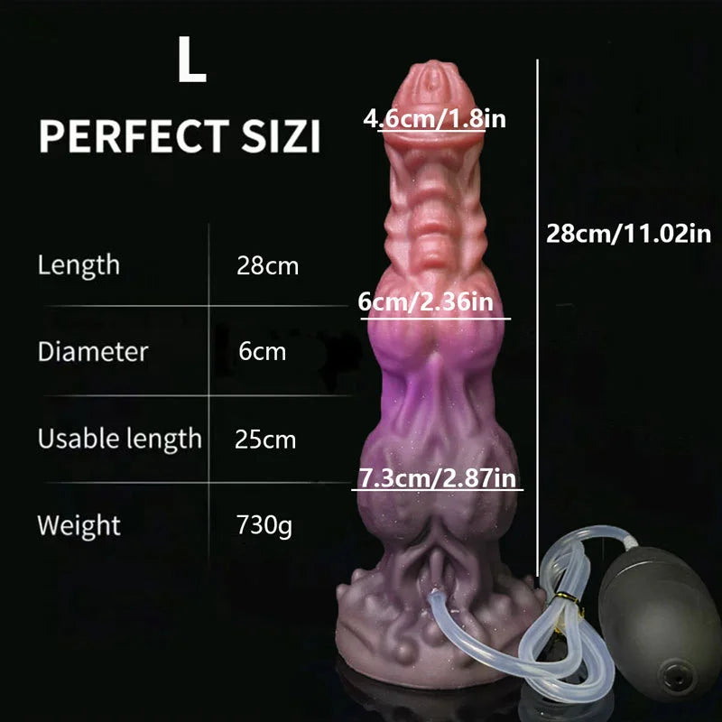 Monster Fantasy Squirting Dildo