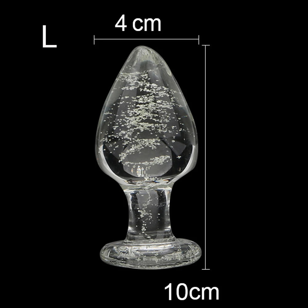Glass Anal Plug