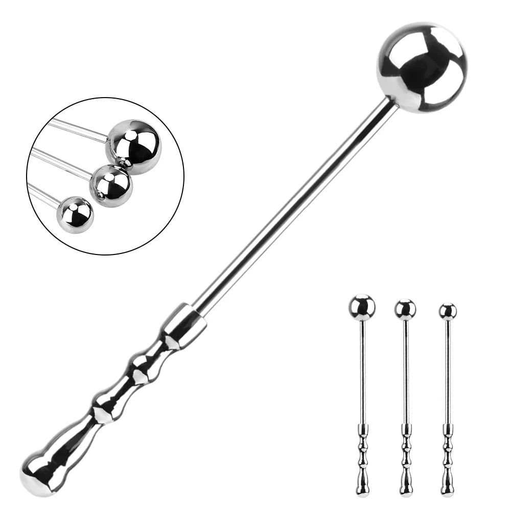 Metal Ball Stainless Steel Anal Plug