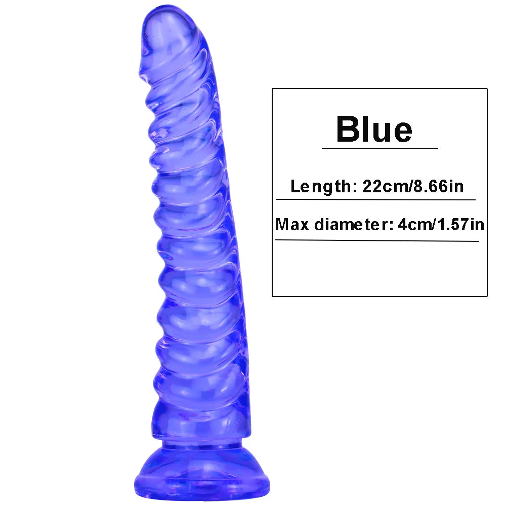 Large Silicone Dildo Anal Plug