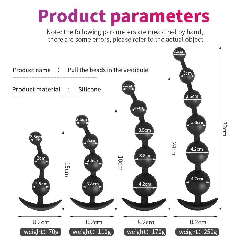 Large Silicone Anal Plug