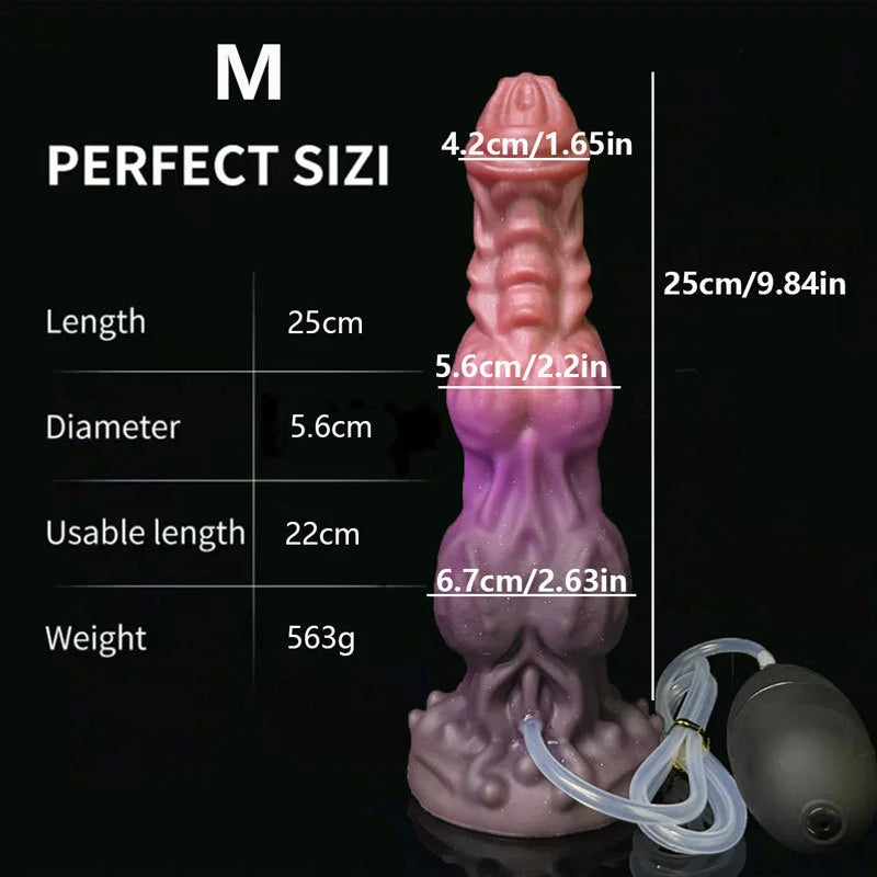 Monster Fantasy Squirting Dildo
