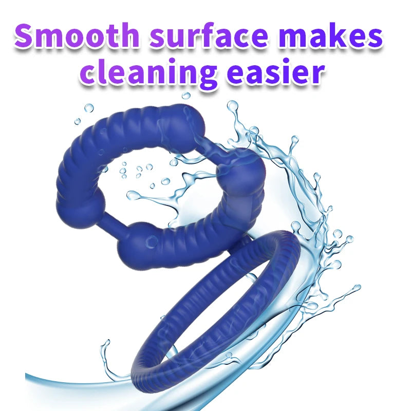 Silicone Cock Ring – Erection Enhancer & Delay Aid for Men