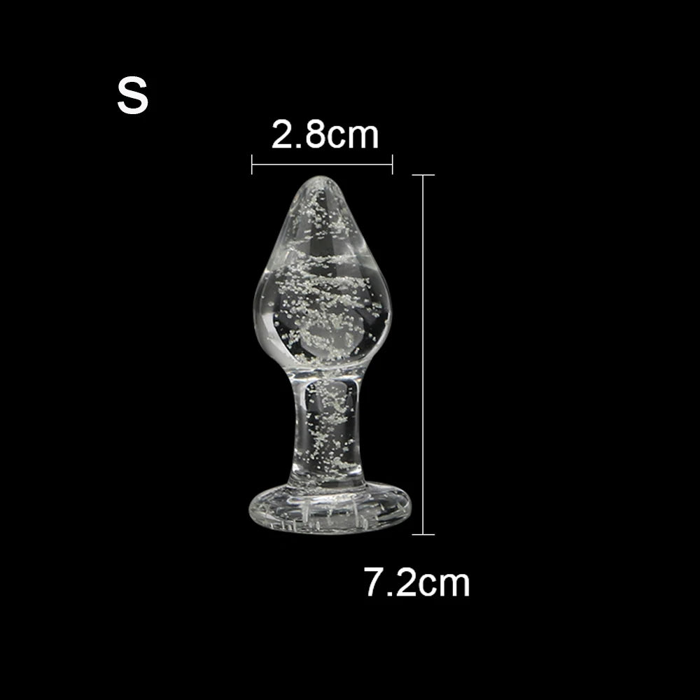 Glass Anal Plug