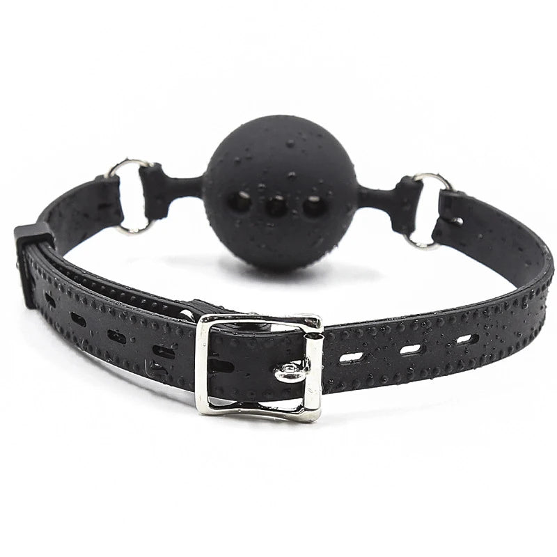 Silicone Ball Gag with Adjustable Strap