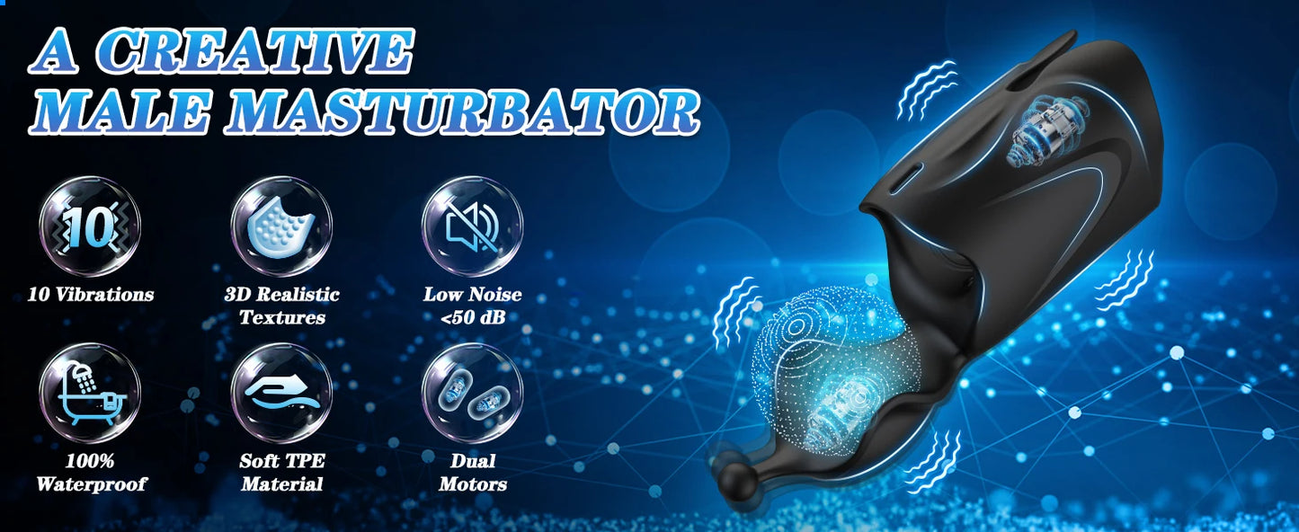 Compact Vibrating Stroker