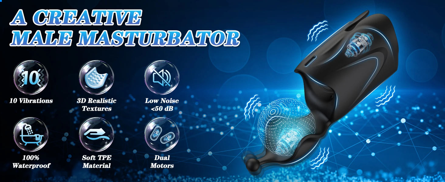 Compact Vibrating Stroker