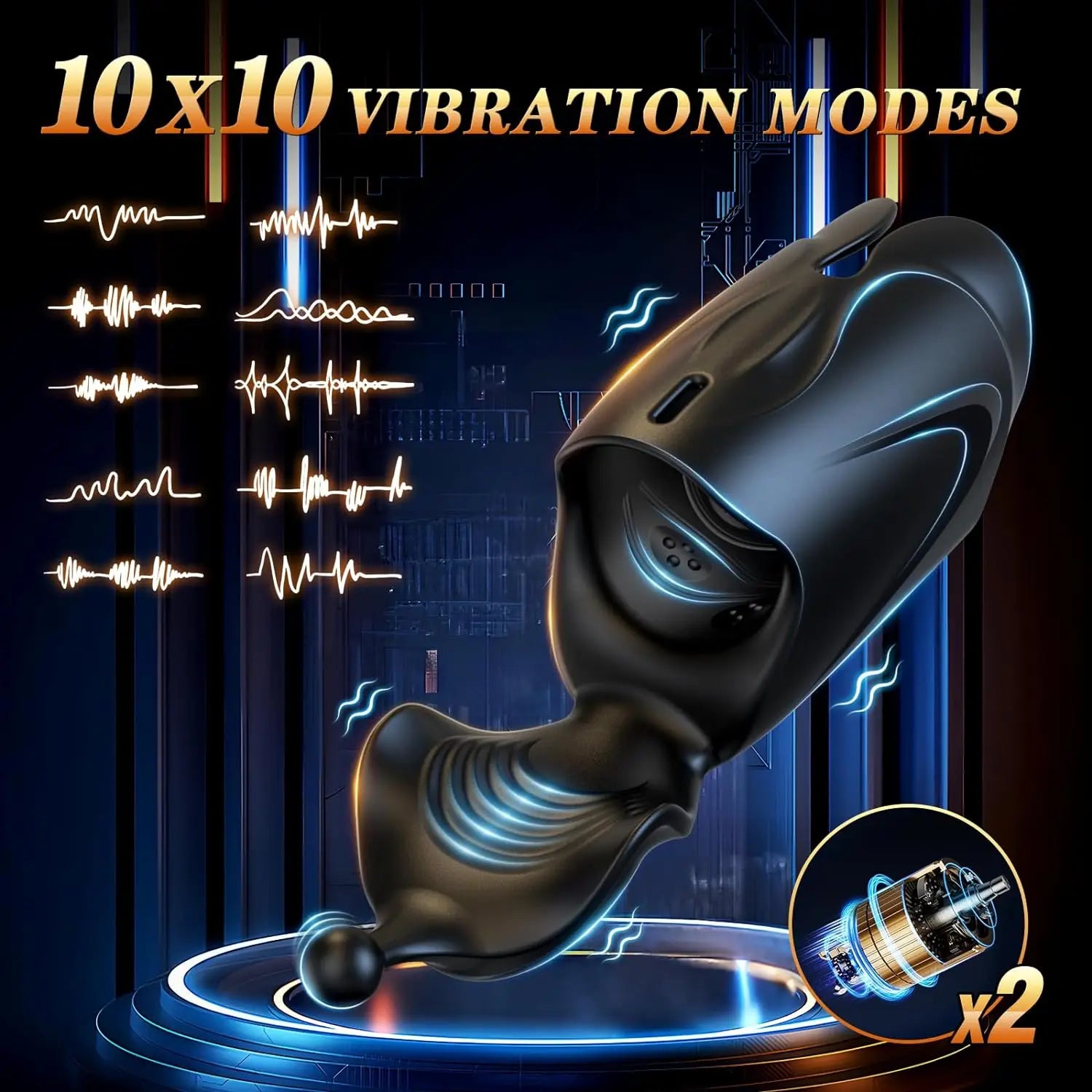 Compact Vibrating Stroker