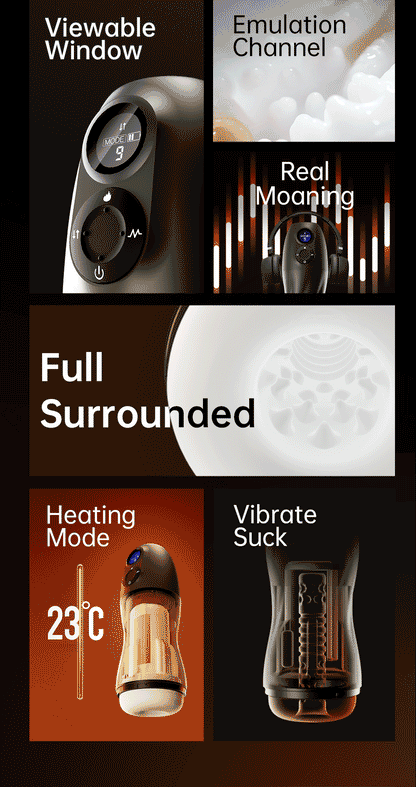 Smart Suction & Vibration Stroker