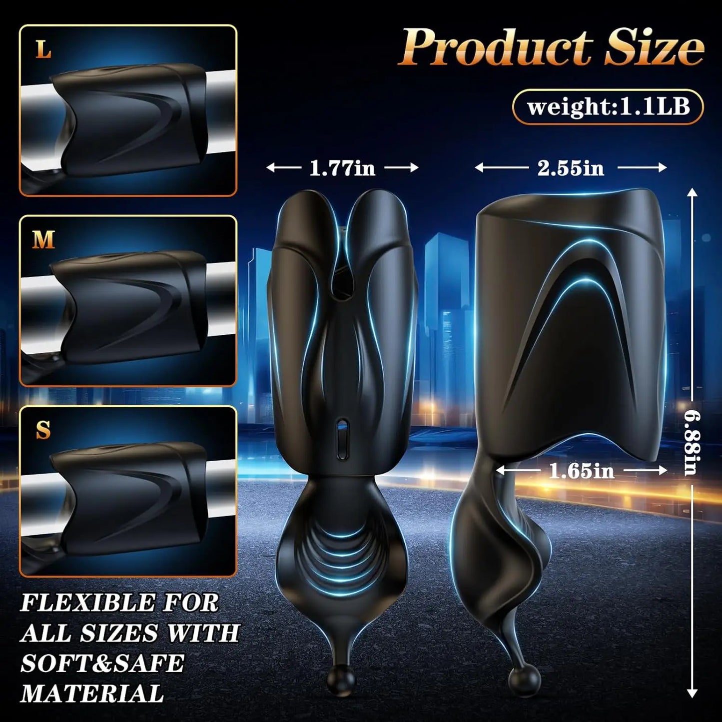 Compact Vibrating Stroker