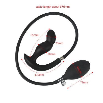 Inflatable Butt Plug Anal Dilator