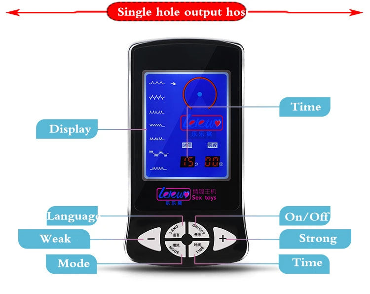 Electric Shock Glans Trainer Massage Cup Penis Stimulator Cock Rings Scrotum Bound Sleeves Male Chasity Cock Cage Bdsm Sex Toys