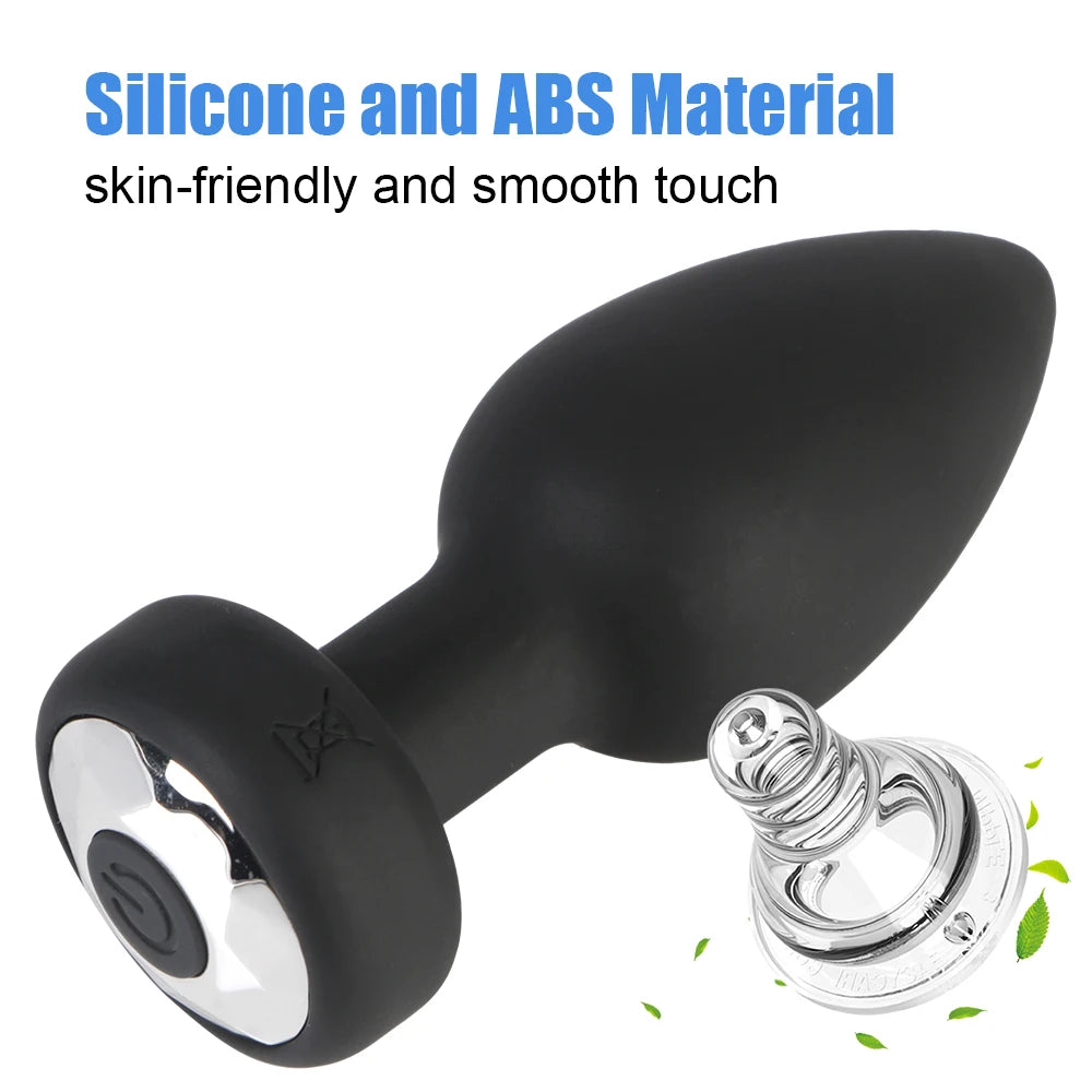 Remote-Controlled Vibrating Anal Plug