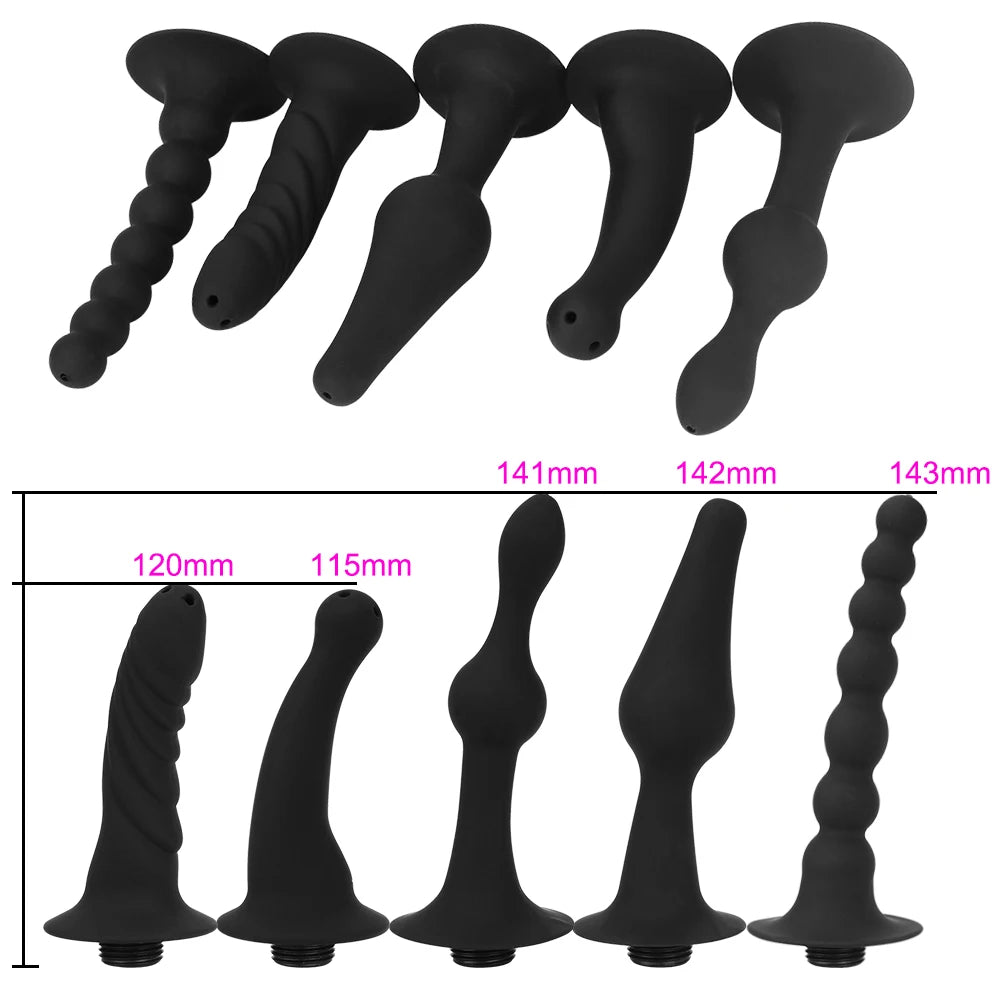Silicone Anal Cleaner Attachment