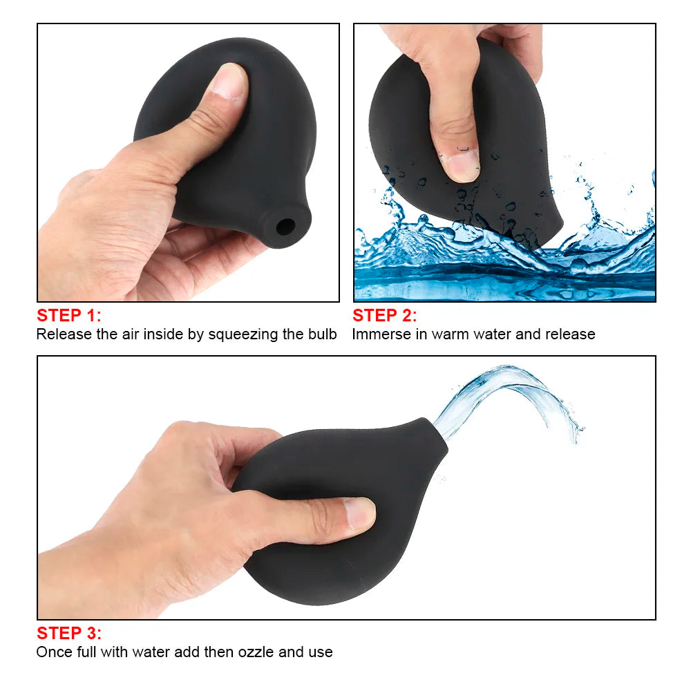 Silicone Anal & Vaginal Cleaner