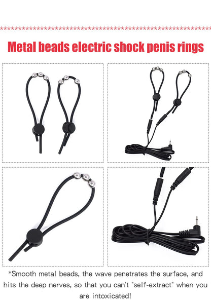 Electro Shock Penis Ring & Urethral Stimulator