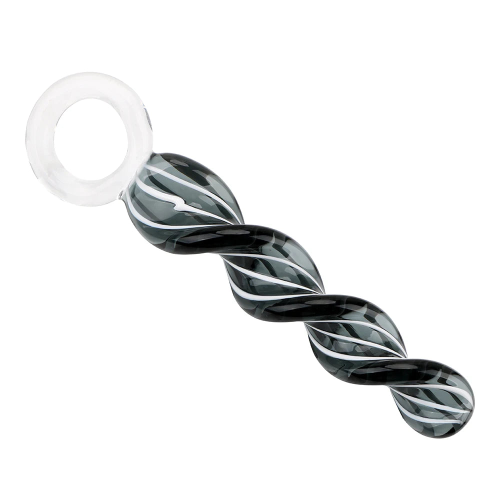 Glass Spiral Anal Plug