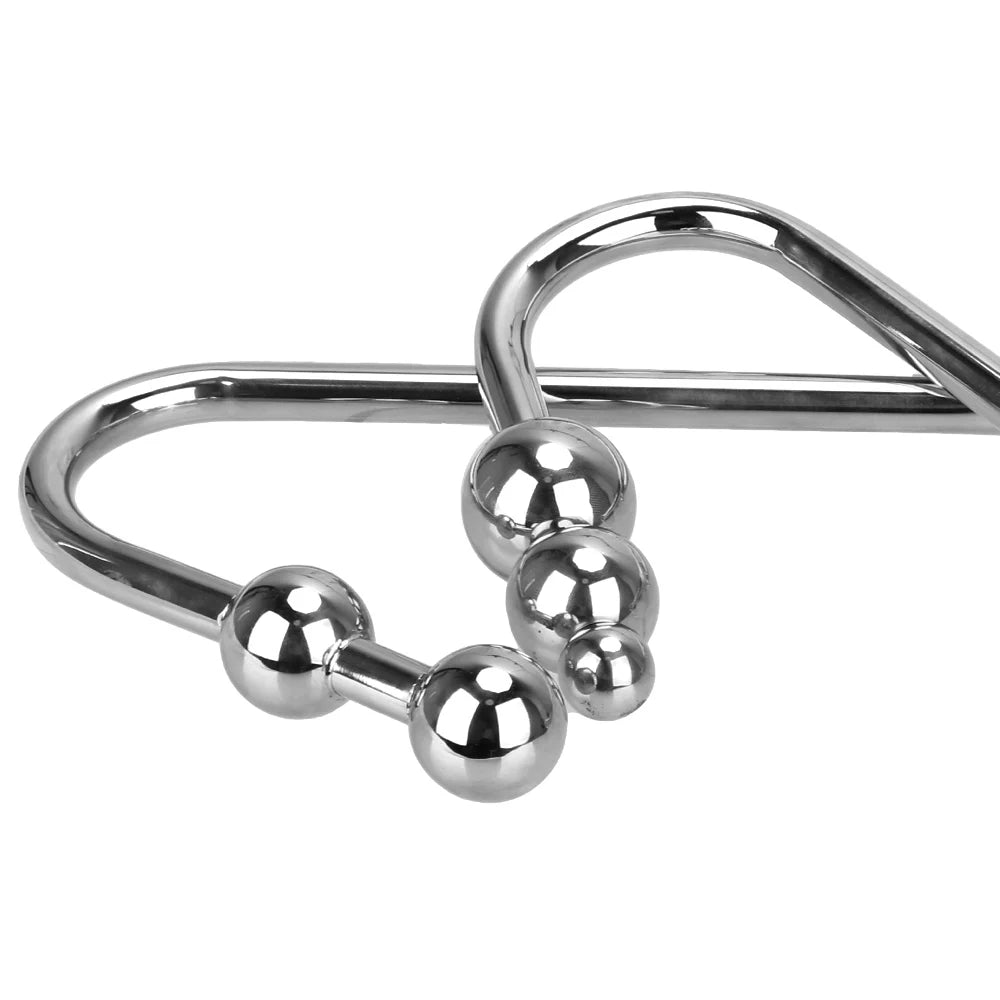 Stainless Steel Butt Hook with Balls