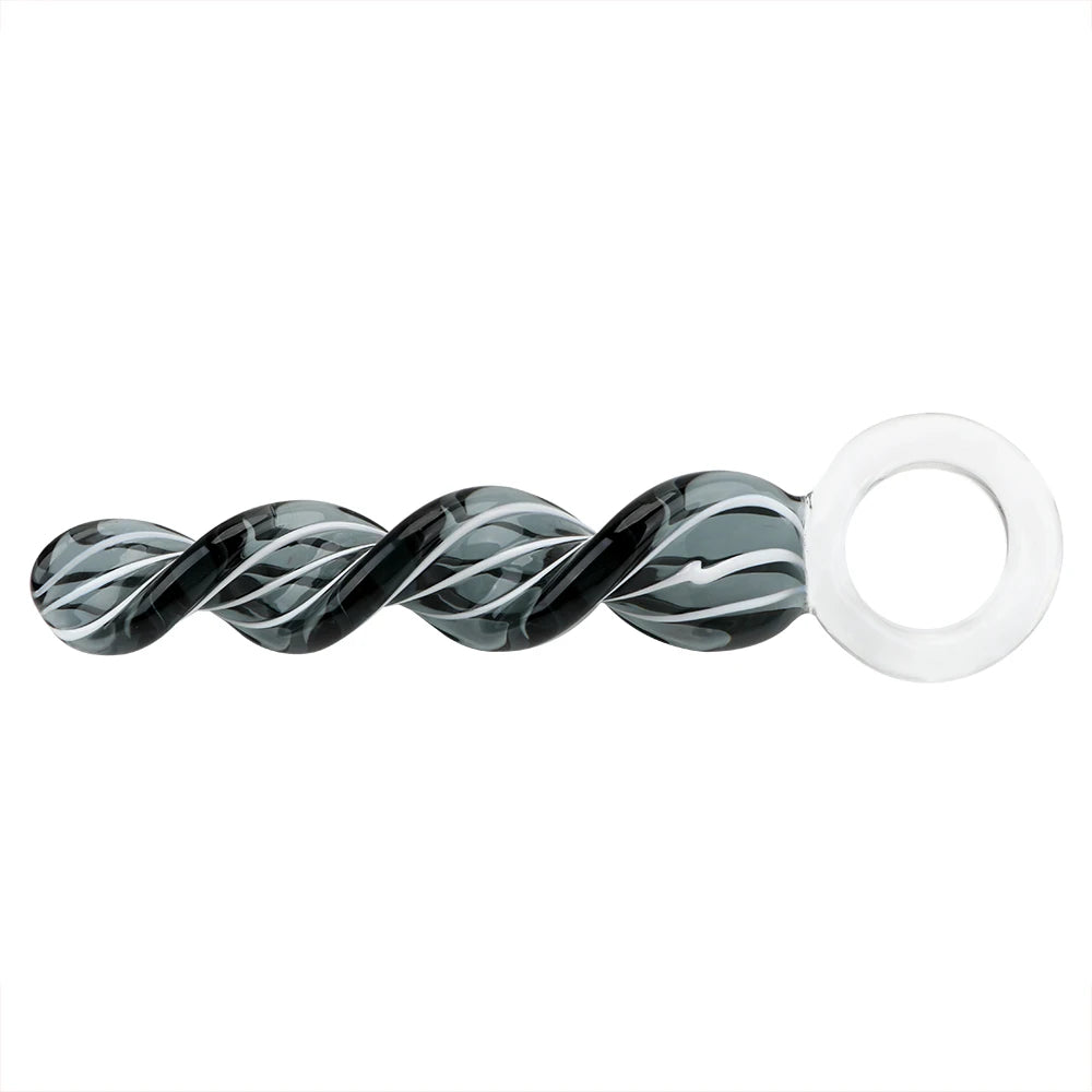 Glass Spiral Anal Plug